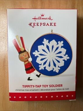 Hallmark Keepsake Tippity-Tap Toy Soldier Ornament -2015- LPR3377